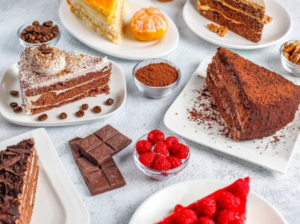 main desserts menu
