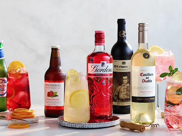 main drinks menu